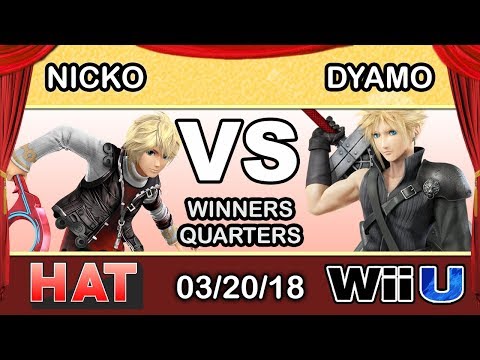 HAT 14 - FAD | Nicko (Shulk) Vs. Dynamo (Cloud/Sheik) Winners Quarters - Smash 4