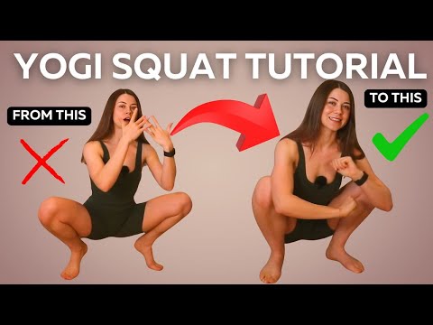 How to Get Your Heels Down In Yogi Squat - 5 Exercises You Need
