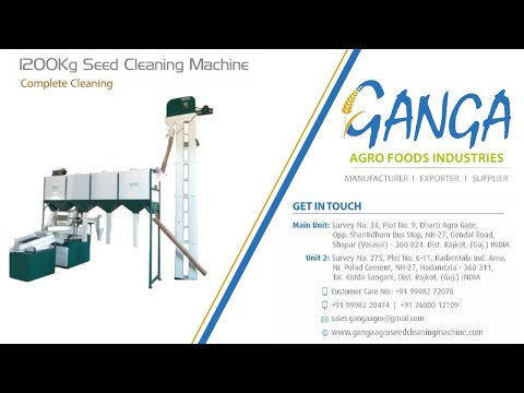 Multi Purpose Seed Cleaning Machine