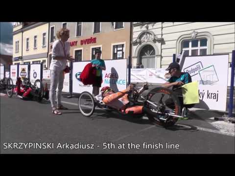 Louny EHC Time trial handbike race 2016