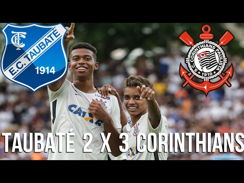 TAUBATÉ 2 X 3 CORINTHIANS - COPA SÃO PAULO FUTEBOL JUNIOR 2017 - 08/01/2017