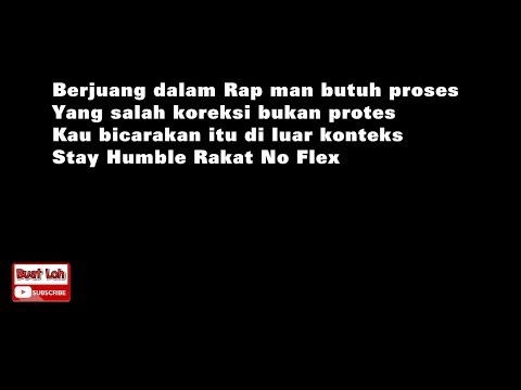 (Lyric Video) IAm Rapholic & Dflow (MukaRakat) - BINASA (Diss Back)