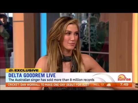 Delta Goodrem - Sunrise (27-09-2016)