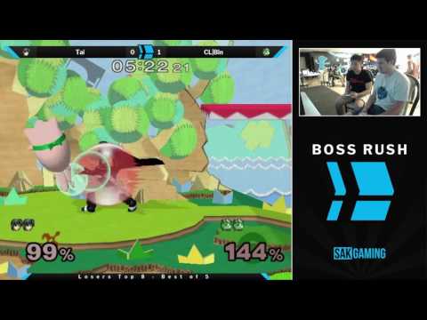 Boss Rush: Duck Losers Top 8 - Tai (Marth) vs CL|Bin (Jigglypuff)