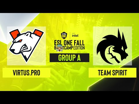 Dota2 - Virtus.pro vs. Team Spirit - Game 1 - ESL One Fall 2021 - Group A