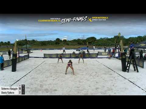 AVP Open Nationals | COURT 2 - Semi Final | Schermerhorn/Quiggle vs Davis/Sykora Sunday October 31st