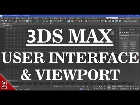02 3DS MAX || USER INTERFACE || 3DS MAX FULL MODELING TUTORIAL IN HINDI ||