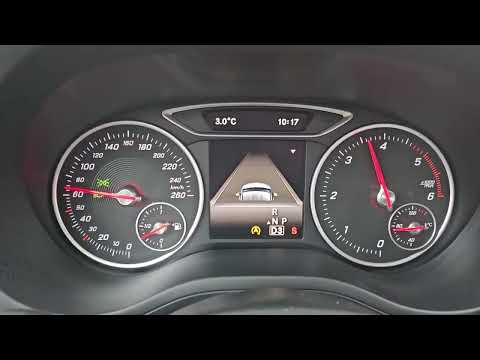 HowFastIsIt? '15 Mercedes B Class 180 CDI 7G DCT W246 Facelift Acceleration 0-100 km/h 0-60 mph