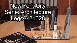 LEGO New York City Skyline 21028 Review (Architecture Set Test deutsch)