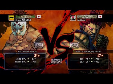 Poongko [El fuerte] vs iim83man [Akuma] USF4
