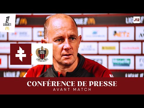 25-26 - Matchday 12: Metz - Nice, the pre-match press conference