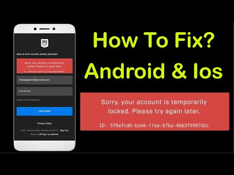 Epic Games Account Temporarily Locked Detailed Login Instructions Loginnote