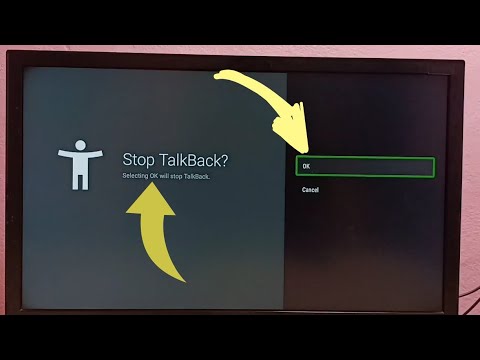 How to Turn OFF Talkback mode on TCL Android TV | How to Turn ON / OFF TalkBack