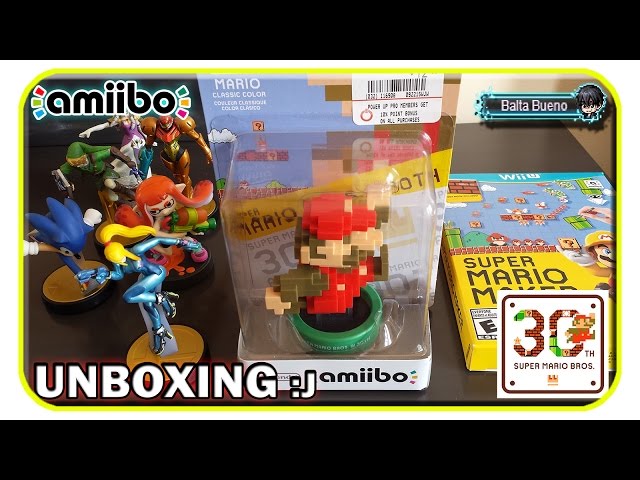 Vídeo relacionado con Mario Classic Color Amiibo (Super Smash Bros Series) by Nintendo