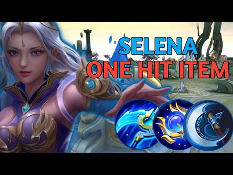 SELENA ONE HIT DAMAGE/ENEMY CALL ME A CHEATER BECAUSE OF THIS - #mobilelegends