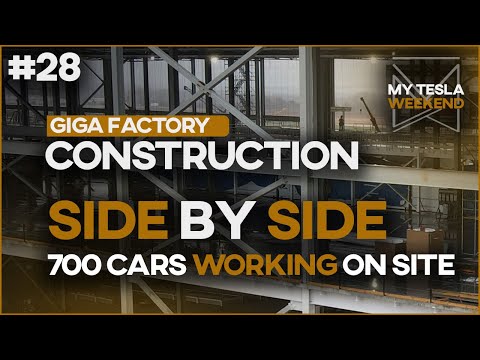 All GigaFactory progress before/after week of March 15th