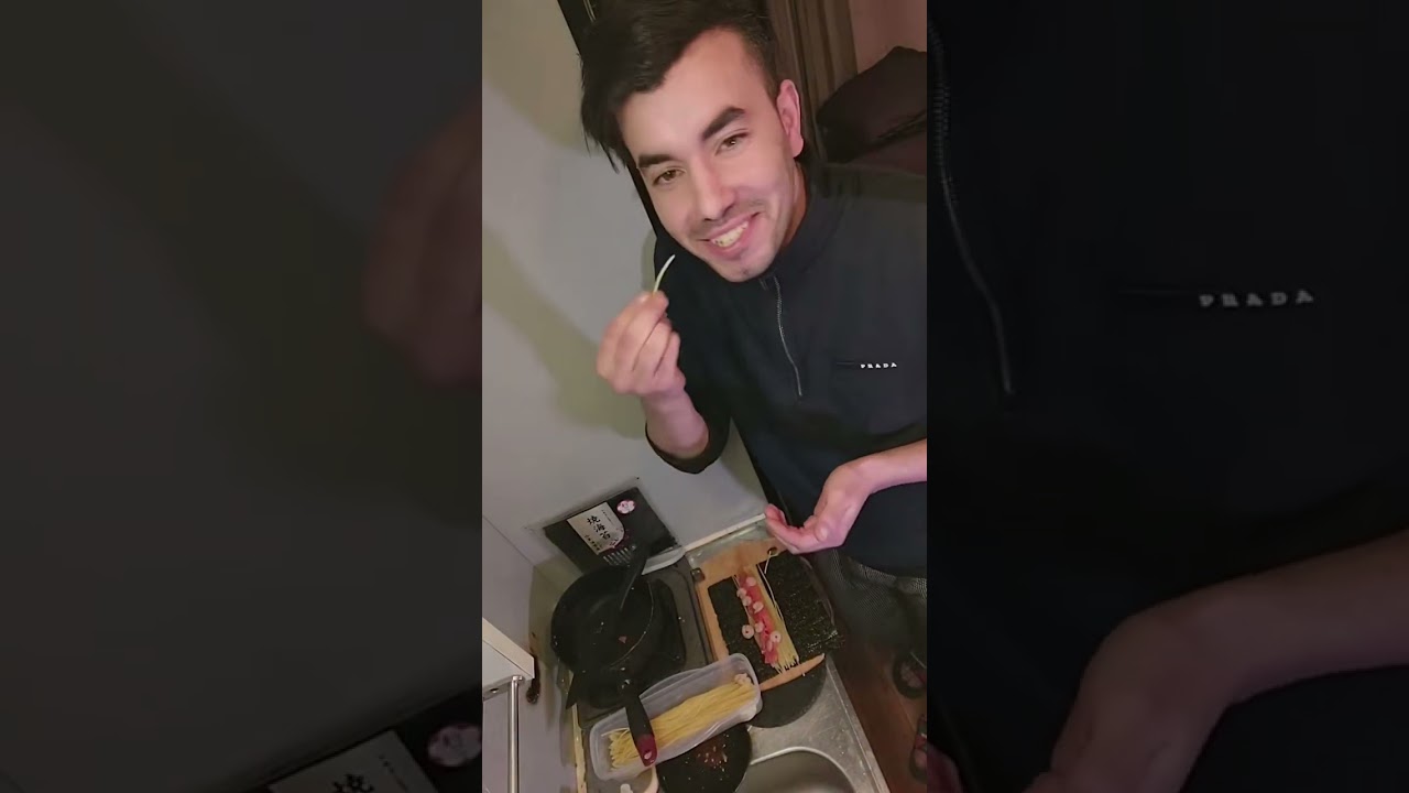 السوشي الياباني الاطالي 🍣سوشي هجين وصفة رائعة #おすすめ #cooking #fyu  #japan #algeria #sushi  #Ramadan