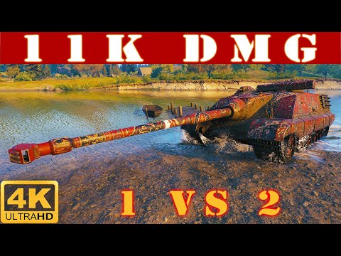 ✔️ AMX 50 Foch B WoT ◼️ 11K Damage ◼️ WoT Replays gameplay