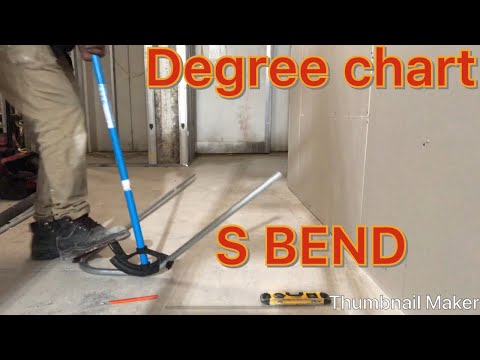 How to bend a 90 emt, with a S bend (QUICKTIPS)