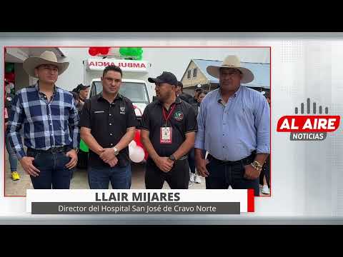 Cravo Norte estrena ambulancia y amplía servicios en su hospital