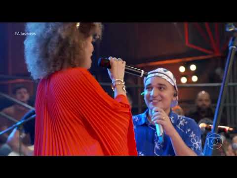 Vanessa da Mata e João Gomes cantam "Comentário a Respeito de John" no Altas Horas