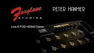 Video thumbnail for Line 6 POD HD500 Demo by Peter H