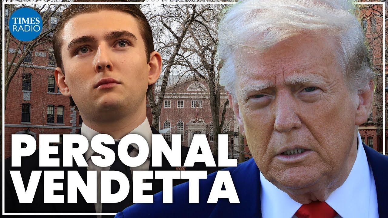Trump's war on Harvard ignited after Barron Trump 'didn't get in'