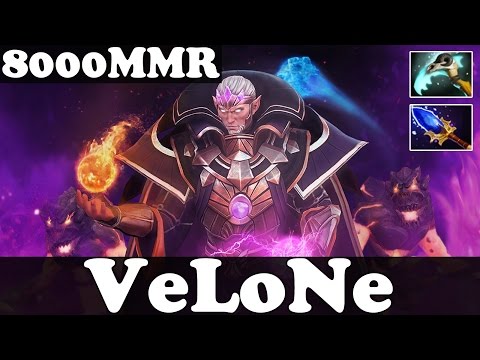 Dota 2 - VeLoNe 8000 MMR Plays Invoker vol 5 - Ranked Match Gameplay
