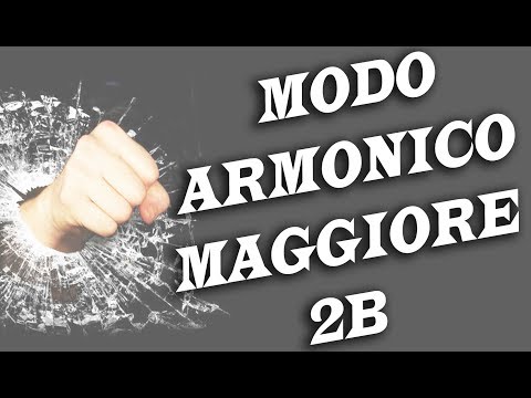 Harmonic major 2b scale(scala armonica maggiore 2b) - improvvisazione