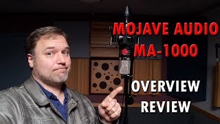 Video thumbnail for Mojave MA 1000 Tube Microphone Review by purewaveaudio
