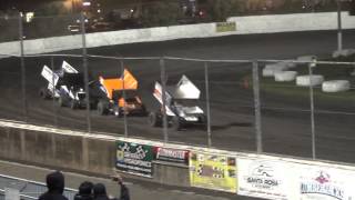 preview picture of video '360 Sprints MAIN 4-4-15 Petaluma Speedway'