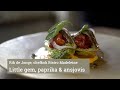 Heerlijke salade van little gem, paprika & ansjovis