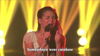 Carly Rose - Somewhere Over The Rainbow (with lyrics)