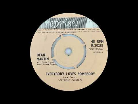1964: Dean Martin - Everybody Loves Somebody - mono 45
