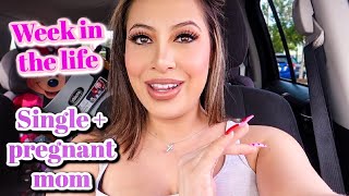 WEEK IN THE LIFE OF A PREGNANT SINGLE MOM OF TWO| LOOKING FOR NEW CAR| PREPARING FOR BABY'S ARRIVAL