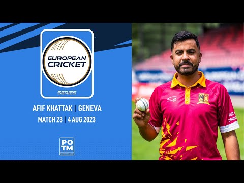 POTM: A.Khattak - STG vs GEN | Highlights | ECS Switzerland | 4 Aug 2023 | ECS23.675