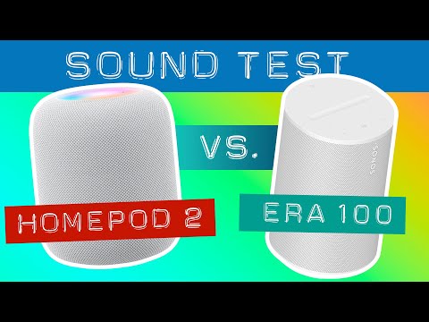 Apple HomePod (2nd. generation) vs Sonos ERA 100.