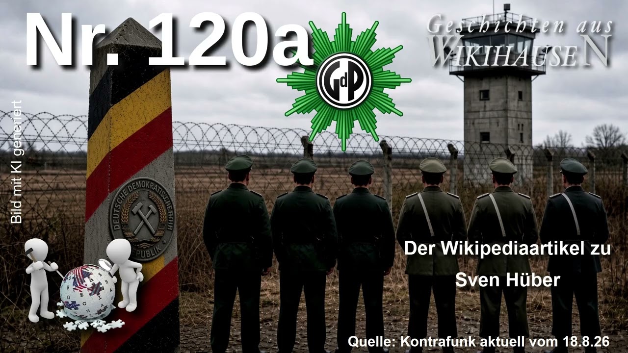 Sven Hüber, GdP und Wikipedia - Interview bei Kontrafunk | #120a Wikihausen