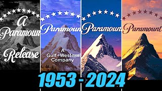 Evolution of Paramount logo | 1953-2024