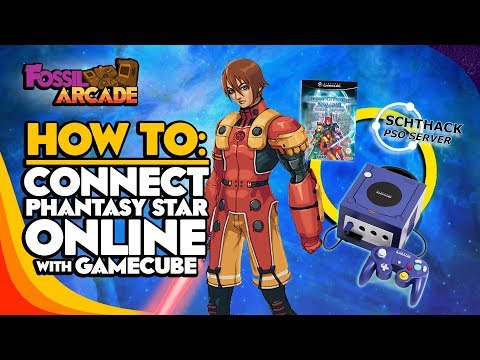 How to: Connect Phantasy Star Online with a GAMECUBE - Schtserv / Fossil Arcade