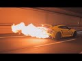 Cars Blowing Flames But They Get Bigger Every Clip