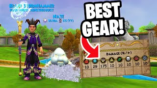 Wizard101: BEST Storm Stats with Dragoon Gear!! (Level 130)