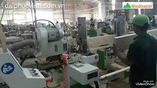 Máy làm mộng dương 2 đầu CNC