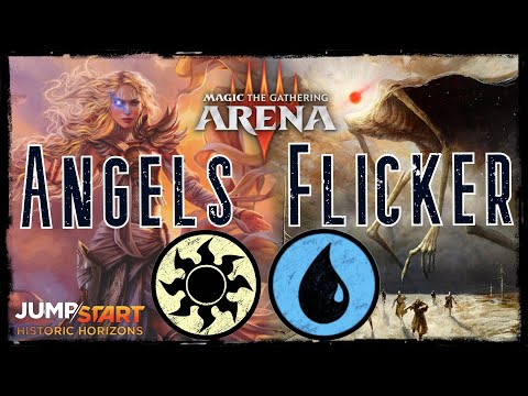 Serra's Flickering Realm | MTG Arena - Azorius Flyers Angels Tribal Exile Jumpstart Modern Horizons
