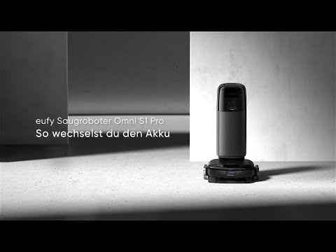 eufy Saugroboter Omni S1 Pro So wechselst du den Akku