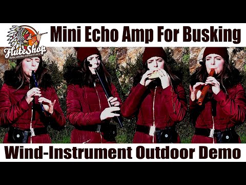 Mini Echo Speaker - Outdoor Demo with 4 instruments | from Fluteshop.eu
