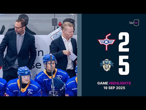 EHC Kloten vs. EV Zug - Game Highlights