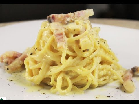SPAGHETTI alla CARBONARA ricetta CHEF RICETTA ITALIANA spaghetti carbonara
