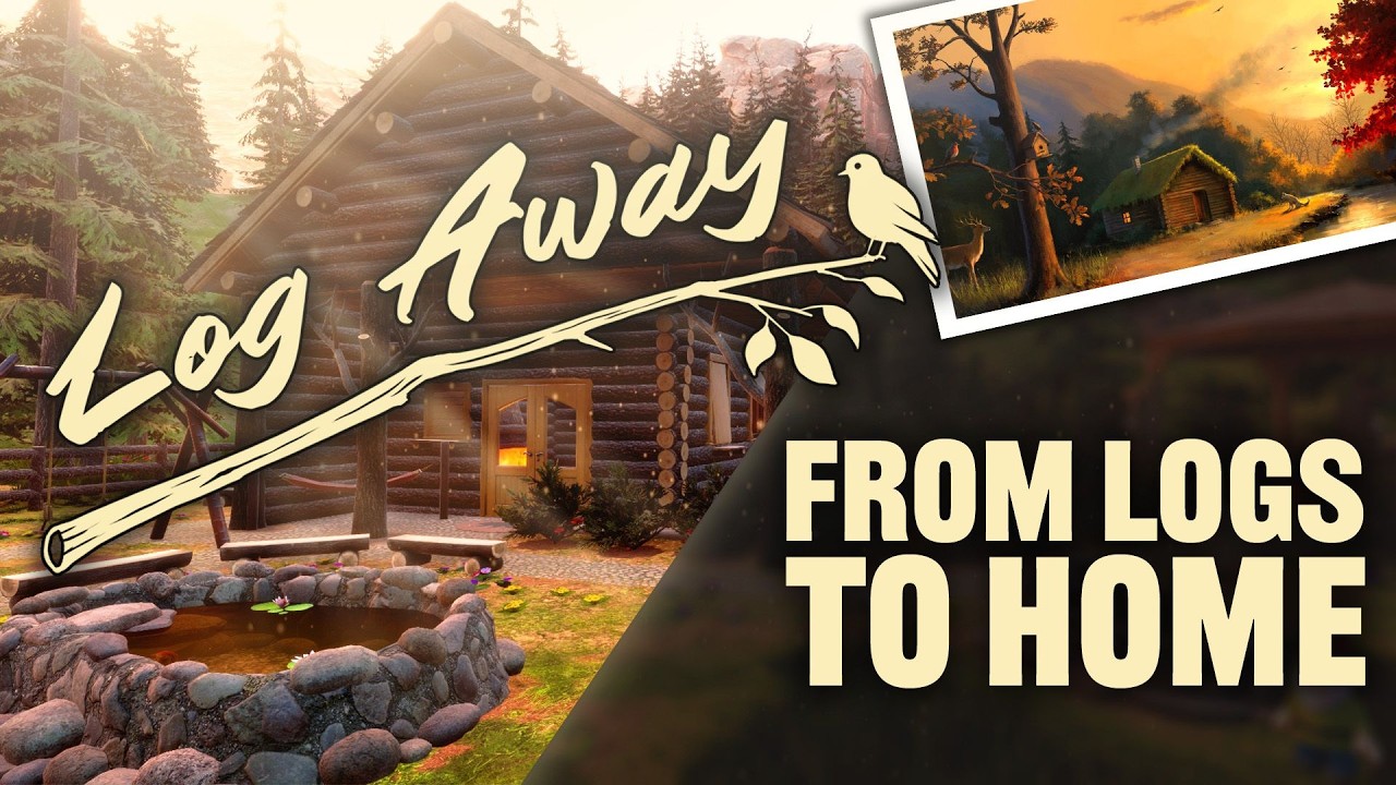 Wired Productions Picks Up Log Away, the Pressure Free Cabin Builder With an Easter DLC Coming March 30 trailer thumbnail