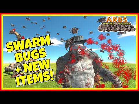 New! SWARM BUGS vs Units PLAYTEST plus new items! | Animal Revolt Battle Simulator